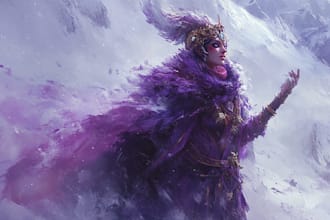 draw a fantasy illustration for you