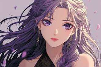draw a character in manga style