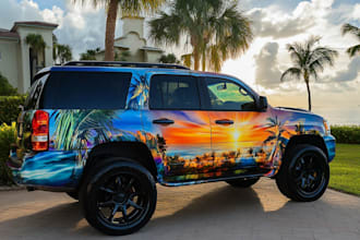 design van wrap, car wrap, and vinyl wrap for any vehicle