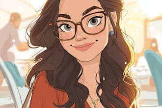 draw cartoon disney portrait