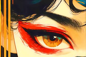 draw a vector pop art illustration