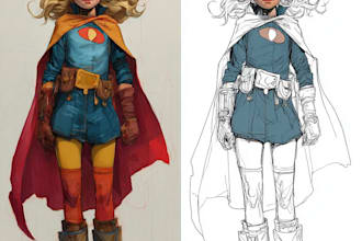 create beautiful digital fantasy art and illustrations