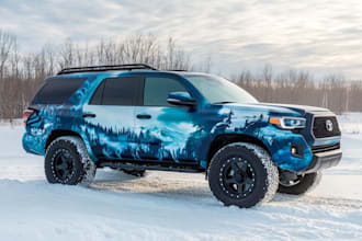 do professional van wrap design