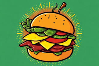 design food pop art of your food pop art