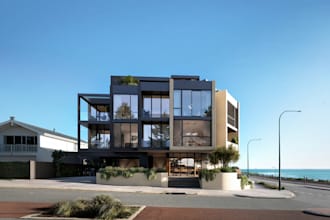 remodel architectural house concept,render external building,interactive vr tour