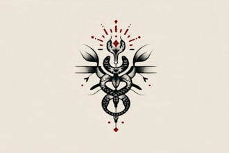 create custom logo tattoo design