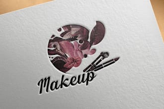 design makeup logo  for your beauty brand