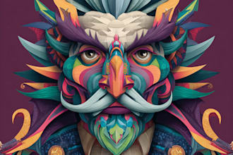 draw your amazing realistic vector portrait