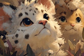 draw furry and cute art for you