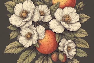 draw realistic botanical art with precision and beauty