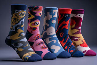 socks design unique socks design