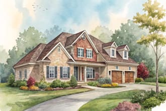 turn your home into digital watercolor painting