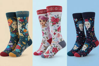 design unique socks for you