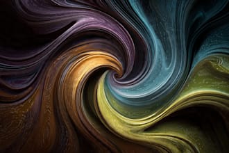 create unique digital abstract art