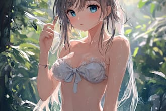 create a anime character