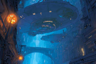 sci fi illustration and sci fi art