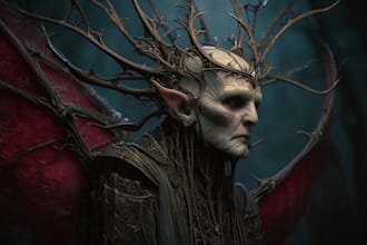 fantasy horror and fantasy horror character