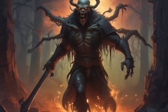 fantasy horror and fantasy horror character