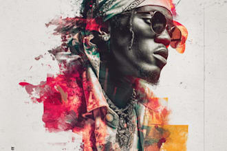 design album or single cover art
