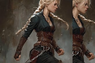 draw your fantasy characters with rich detail and emotion