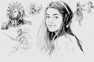 be your digital sketch artist