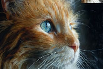 do renaissance art oil painting digital portrait