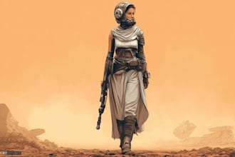 design your sci fi and star wars character