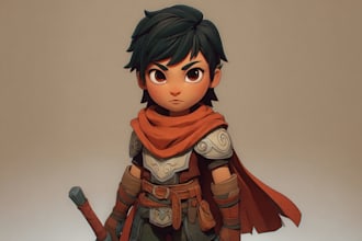 draw 2d game character or 2d game character