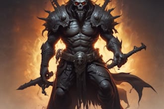 fantasy horror and fantasy horror character