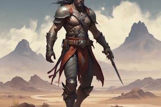 draw 2d game character or 2d game character
