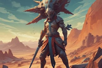 design characters and comic books