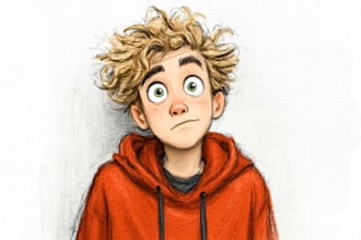 draw anything as a cartoon or cartoon character