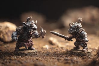 paint your miniatures for warhammer or dnd