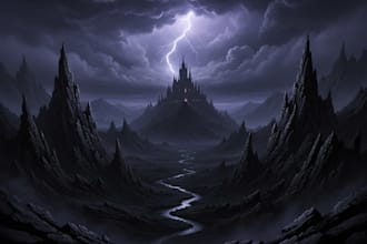 digitally paint fantasy landscape