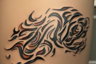 design a modern and minimalist tattoo design
