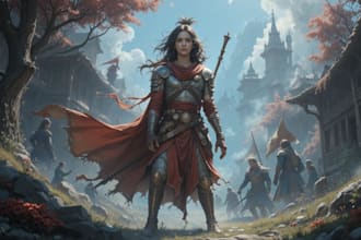draw your dnd character art and design art