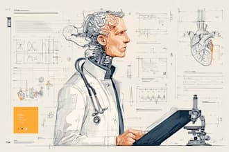 design scientific, medical, educational illustration for you