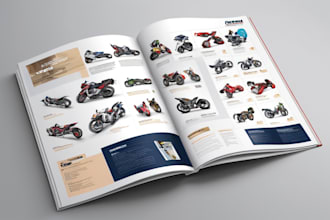 design professional product catalog, catalogue