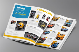 design your product catalog, catalog, or magazine