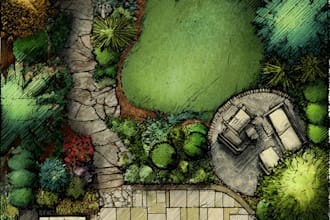 design your landscape, garden, front, or backyard