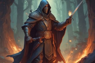 illustrate your ttrpg oc, vtm, fantasy, dnd character art
