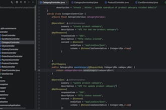 develop professional rest apis using spring boot and java