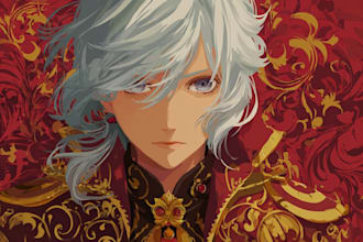 do a illustration anime and roleplaying character