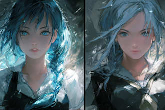 draw anime and manga illustrations