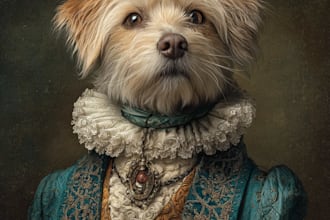 paint stunning pet portrait