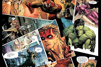draw a comic page for you