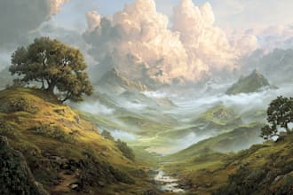 creative photorealistic science fiction illustration