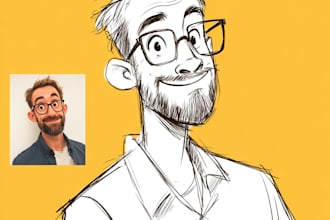 do disney cartoon portrait