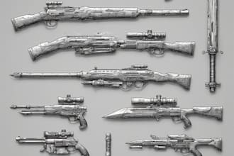 design creative concept art of weapons and items