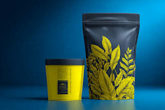 do product packaging design, pouch design and bag design